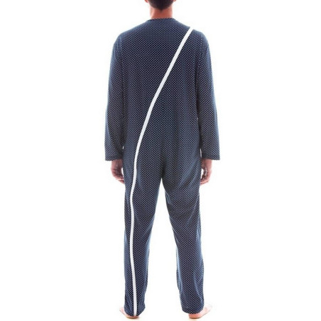 Pigiama per anziani disabili cerniera posteriore art.1042