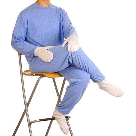 Pijamas de alta resistencia con guantes y medias 1003-MP-Special