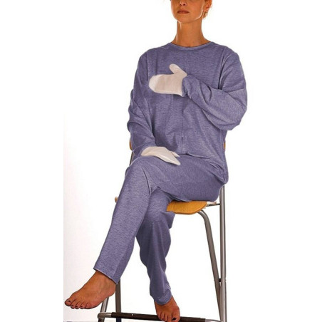 Pijama tejido de alta resistencia con guantes 1001-M-Special