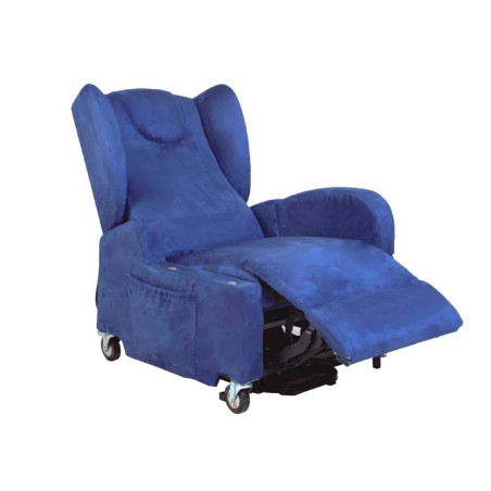 Poltrona elevabile ad un motore braccioli estraibili art.ParaPO8