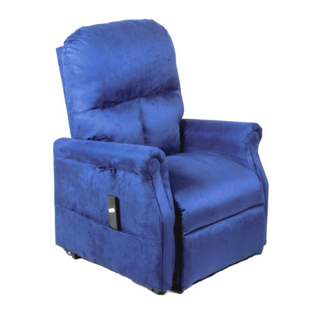 Poltrona elevabile ad un motore microfibra art.ParaPO1-micro