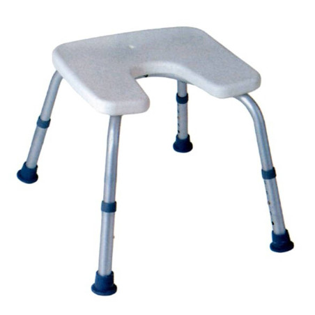 Sgabello per doccia con incavo art.ParaBA29