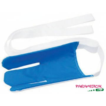 Infilacalze professionale in spugna e nylon blu